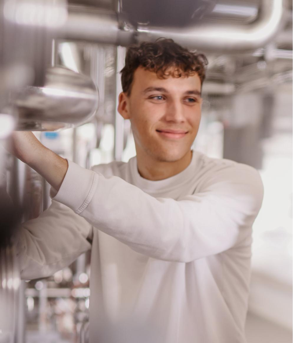 Portrait of Benedikt Kreischer, Brewer at ERDINGER.