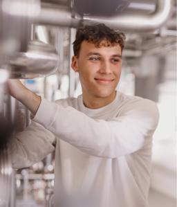 Portrait of Benedikt Kreischer, Brewer at ERDINGER.
