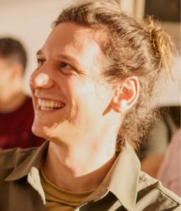 Portrait of Fabian Maier, ERDINGER Logistics.