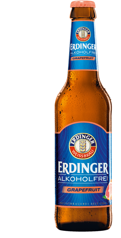 ERDINGER Weißbier Alkoholfrei Grapefruit Pfeil