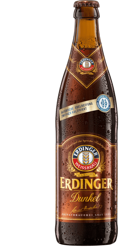 ERDINGER Weißbier Dunkel Pfeil