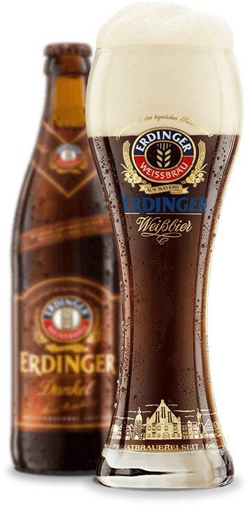 ERDINGER Weißbier Dunkel Produkt