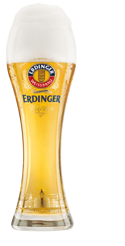 ERDINGER Weißbier Kristall Glas