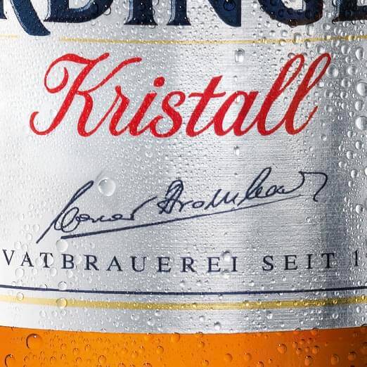 ERDINGER Weißbier Kristall Qualität