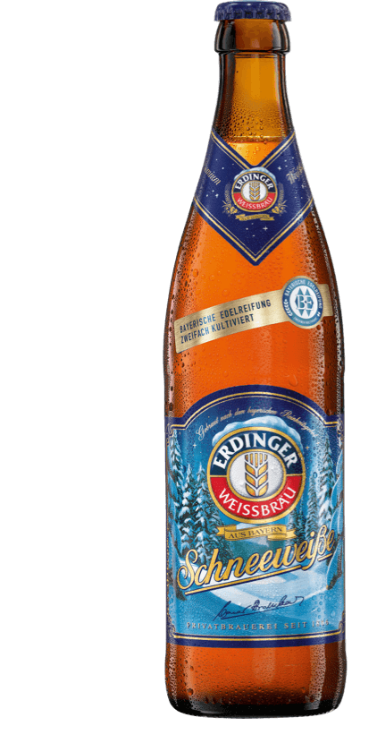 ERDINGER Weißbier Schneeweisse Pfeil