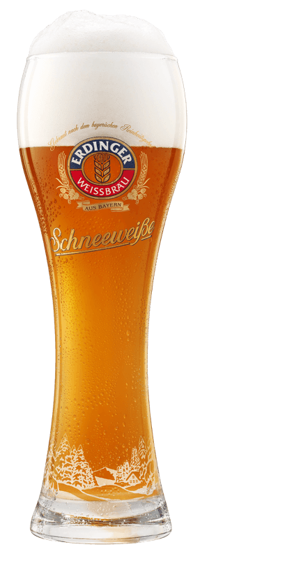 ERDINGER Weißbier Schneeweisse Glas