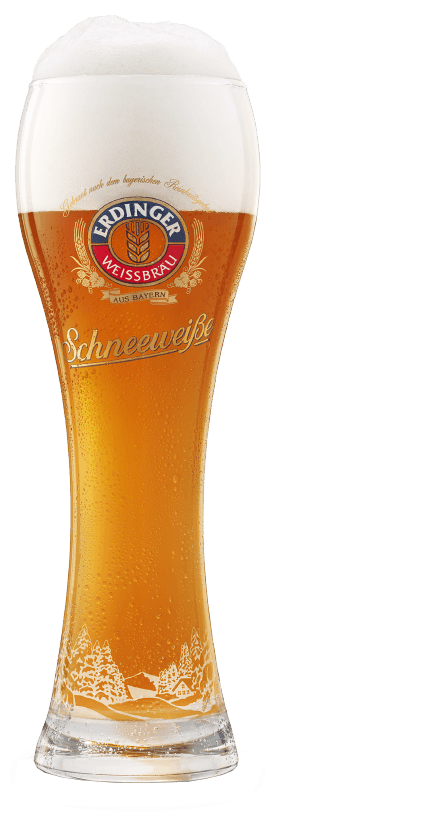 ERDINGER Weißbier Schneeweisse Glas