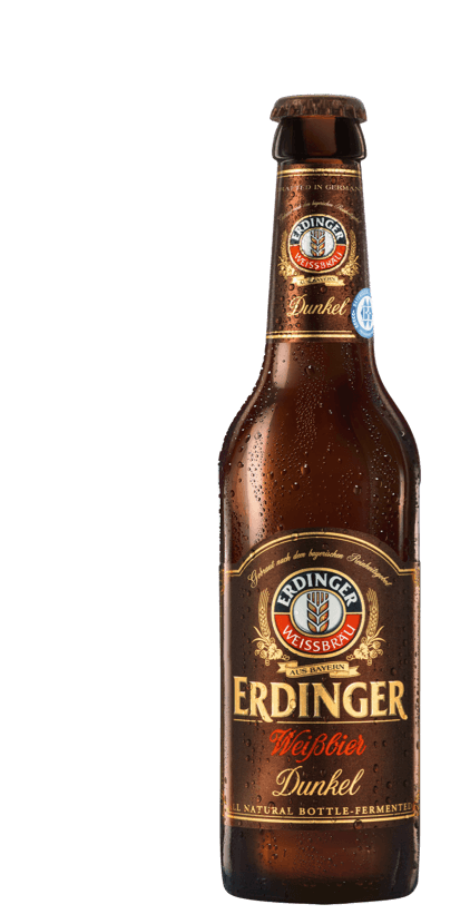 ERDINGER Weißbier Dunkel Pfeil